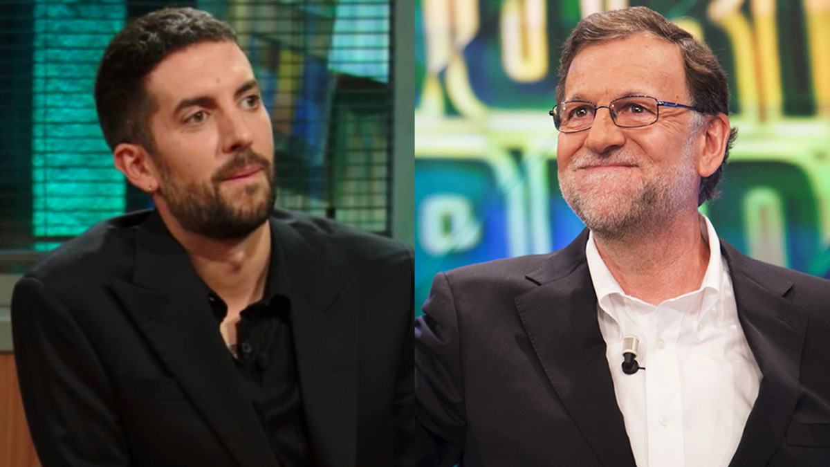 David Broncano en 'La Revuelta' y Mariano Rajoy en 'El Hormiguero'