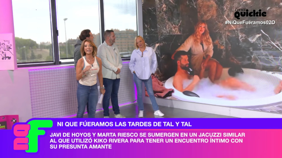 María Patiño y Belén Esteban en 'Ni que fuéramos'