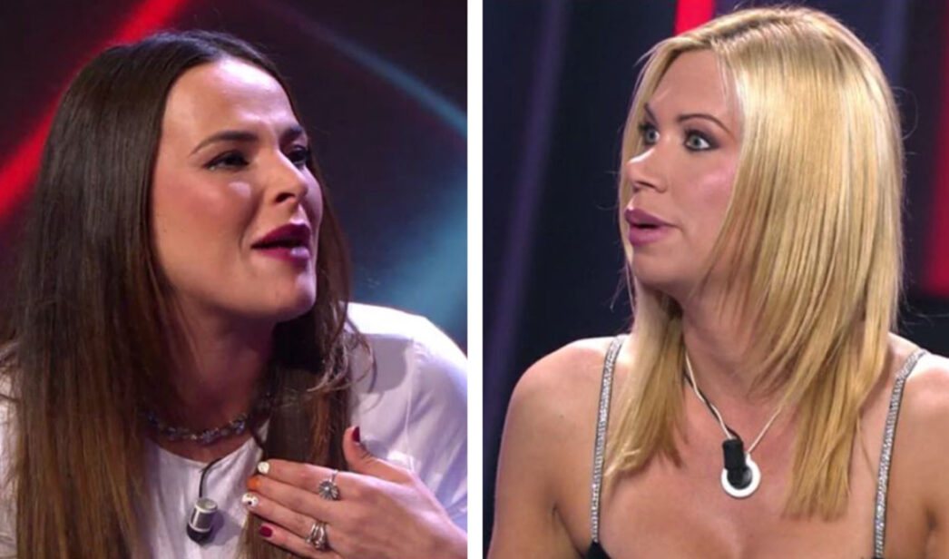 Marta Peñate y Vanessa en el plató de 'Gran Hermano'