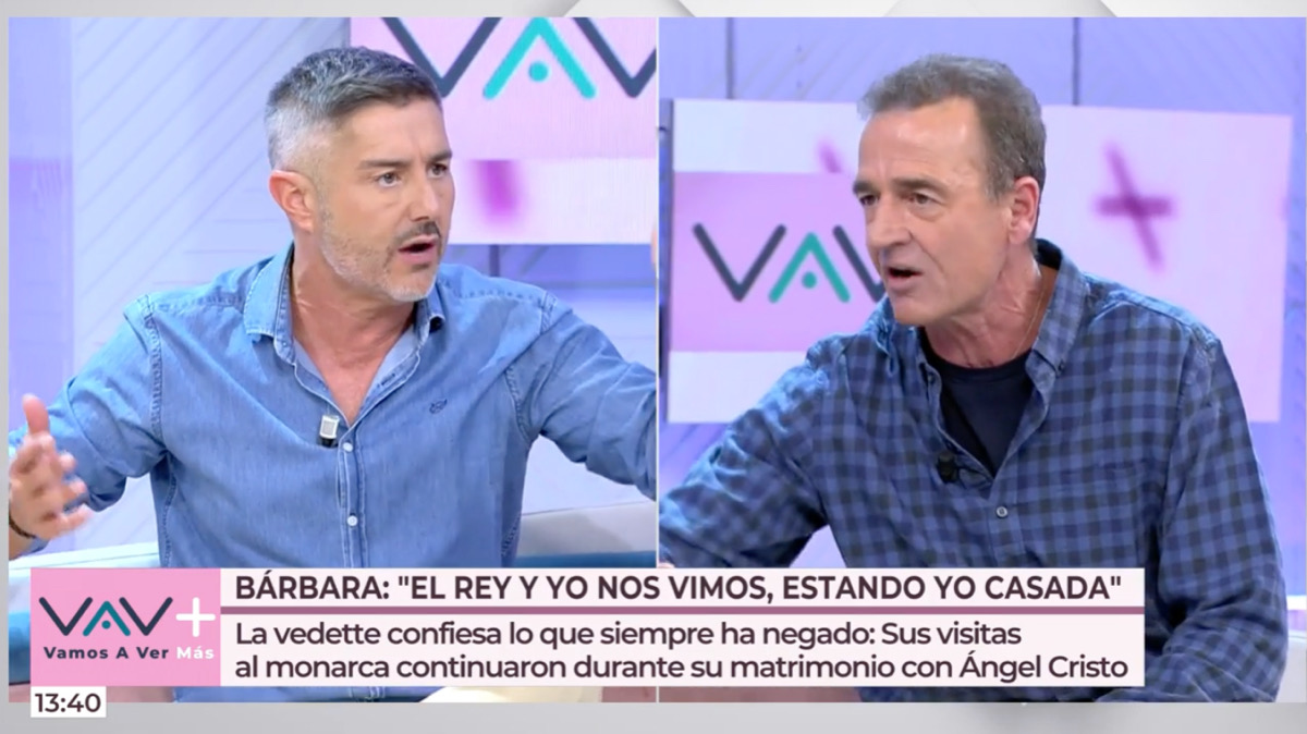 Pepe del Real y Alessandro Lequio en 'Vamos a ver'