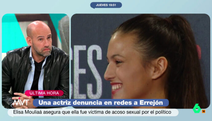 Gonzalo Miró reacciona a la denuncia de Elisa Mouliaá en 'Más vale tarde'