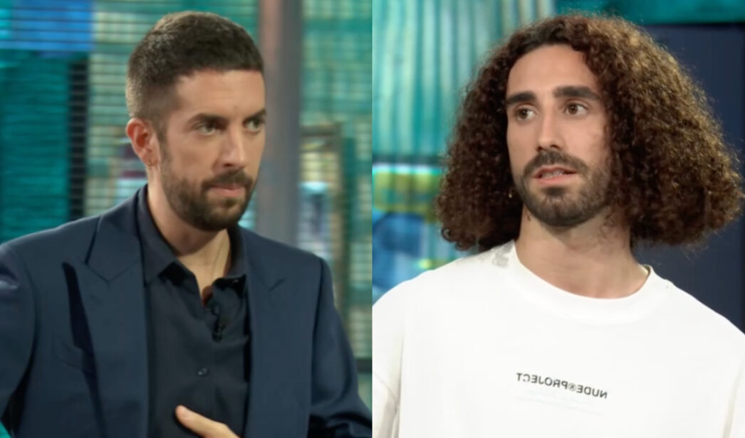 David Broncano y Marc Cucurella