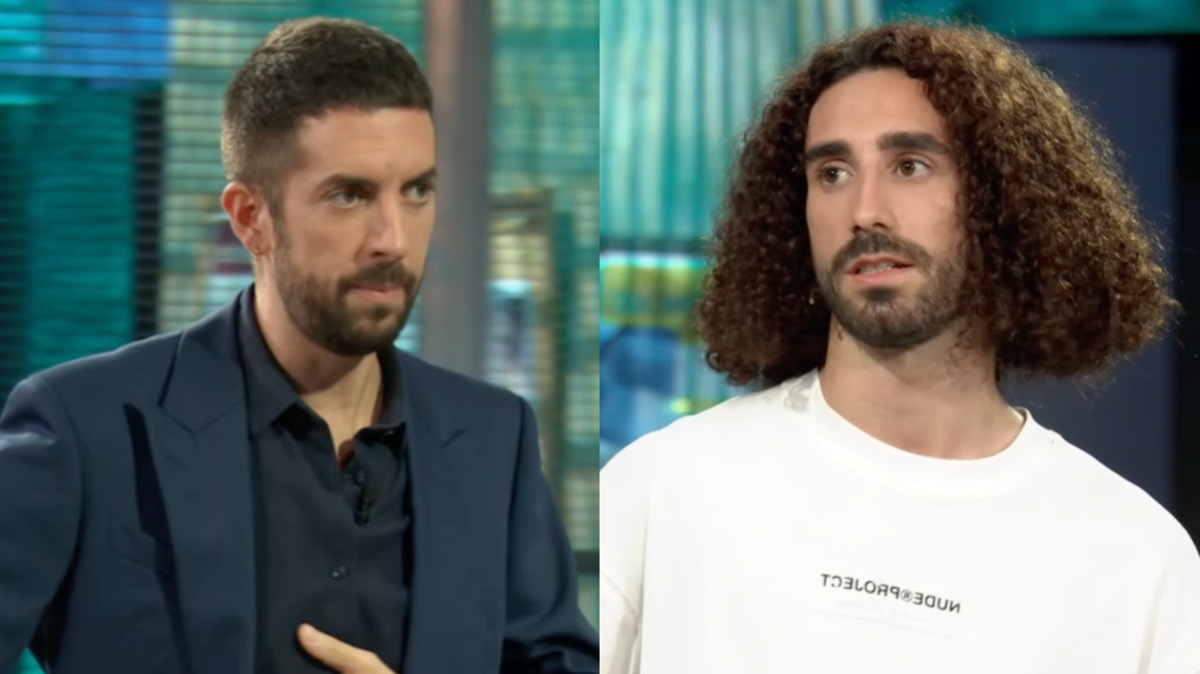 David Broncano y Marc Cucurella