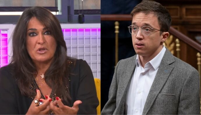 Aída Nízar e Íñigo Errejón.