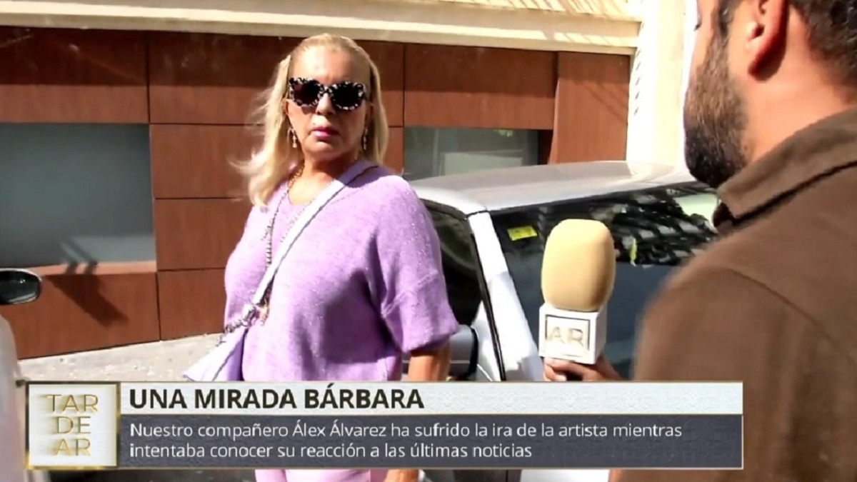 Bárbara Rey traspasa líneas rojas con el equipo de 'TardeAR' por su "vergonzoso" acto con un reportero