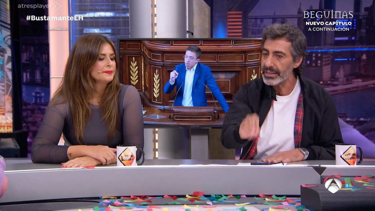 Juan del Val y Nuria Roca en 'El Hormiguero'