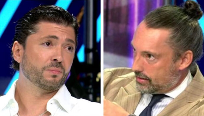 Ángel Cristo y José Antonio León en el plató de '¡De Viernes!'