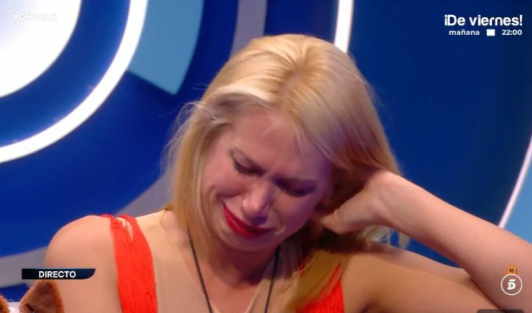 Vanessa en el confesionario de 'Gran Hermano'