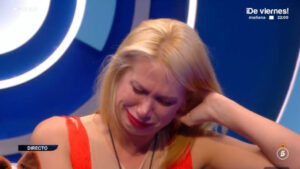 Vanessa en el confesionario de 'Gran Hermano'