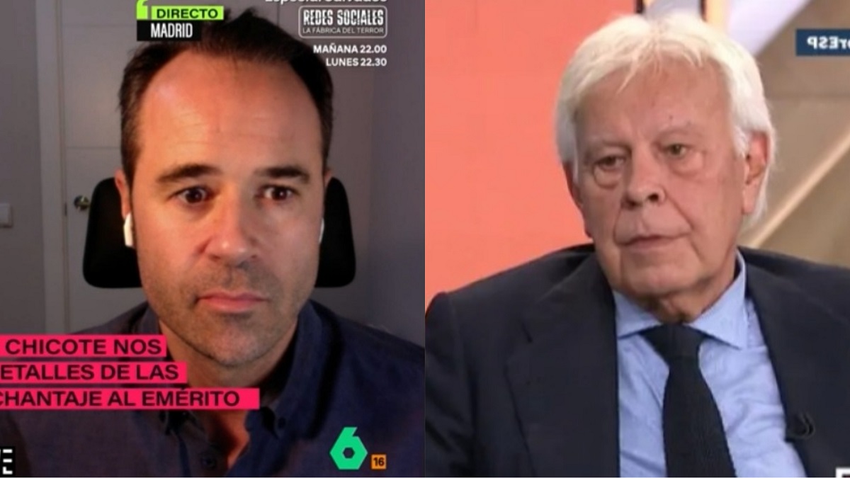 Javier Chicote no se reprime con Felipe González y desmonta sus palabras sobre los audios del rey