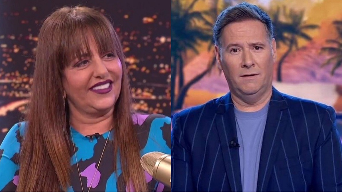 Yolanda Ramos carga contra Latre en 'Late Xou'.