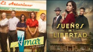 Protagonistas de 'Amar es para siempre' y 'Sueños de libertad'