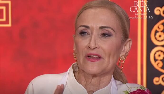 Cristina Cifuentes en 'MasterChef Celebrity'.