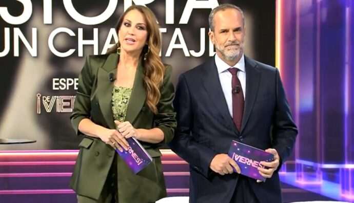 Beatriz Archidona y Santi Acosta en 'De Viernes'.