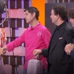 Eduardo Casanova junto a los jueces de 'MasterChef Celebrity'.