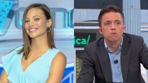 Elisa Mouliáa e Íñigo Errejón.