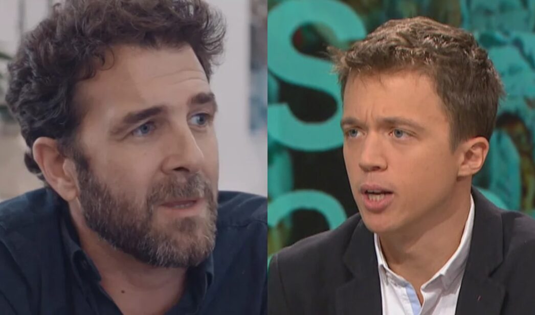 Gonzo e Íñigo Errejón.