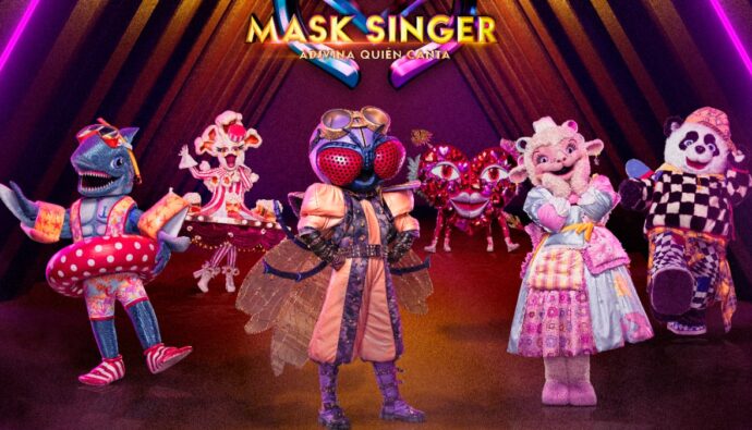 Grupo A de máscaras de 'Mask singer 4'.