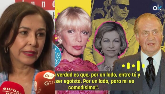 Isabel Gemio se pronuncia sobre Bárbara Rey y el rey emérito.