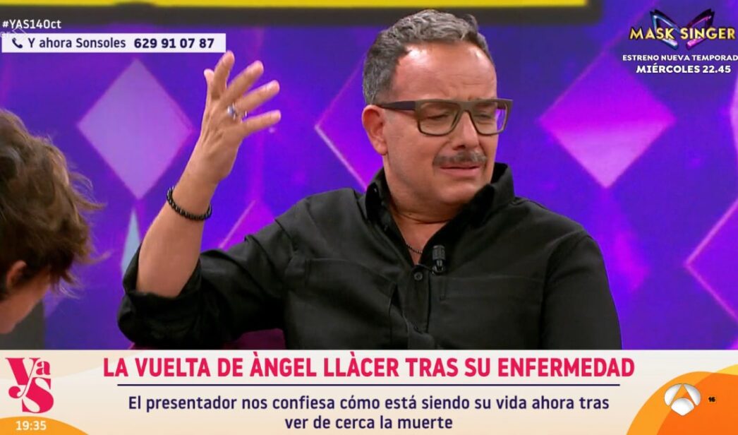 Ángel Llàcer en 'Y ahora Sonsoles'.