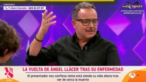 Ángel Llàcer en 'Y ahora Sonsoles'.