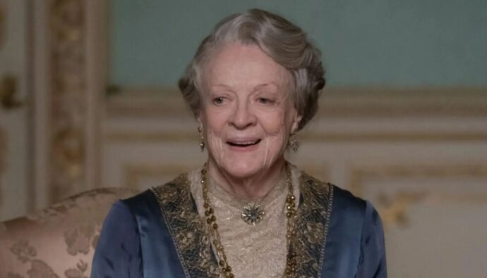 Maggie Smith en Downton abbey