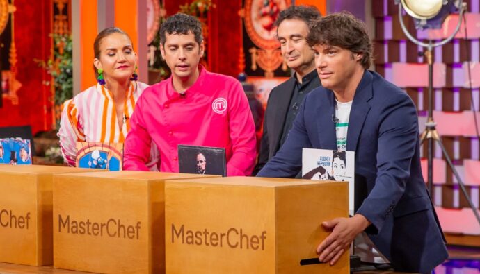 Jurado de 'MasterChef' junto a Eduardo Casanova.