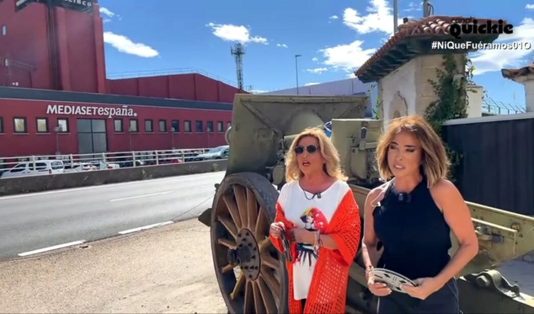 María Patiño y Lydia Lozano en 'Ni que fuéramos'.