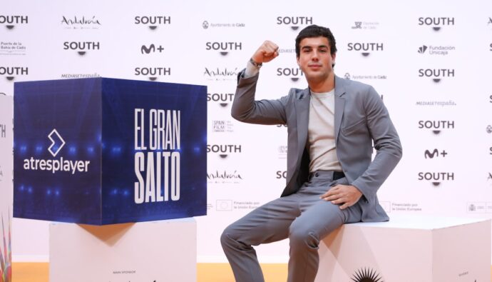 Óscar Casas en el South International Series Festival.