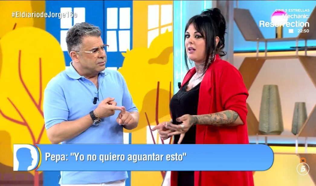 Jorge Javier y Pepa en 'El diario de Jorge'.