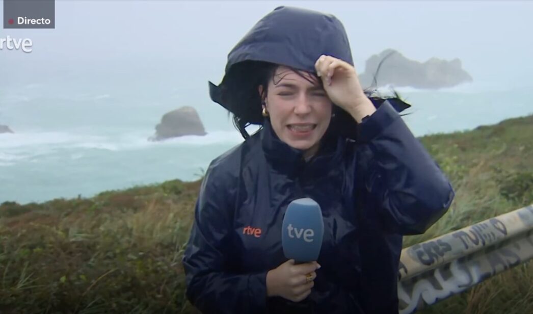 Laura Samperio, reportera del 'Telediario 1'.