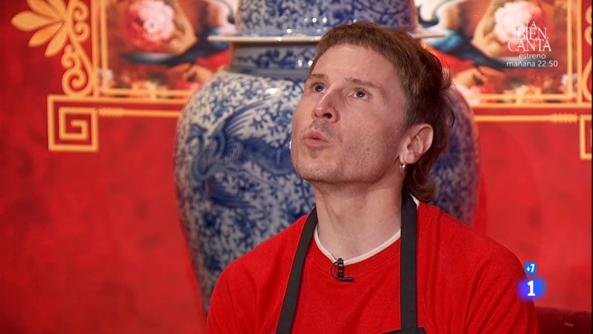 Rubén Ochandiano en 'MasterChef Celebrity'.