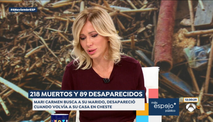 Susanna Griso se rompe en 'Espejo Público'