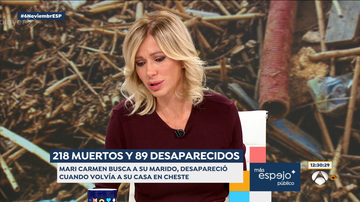 Susanna Griso se rompe en 'Espejo Público'