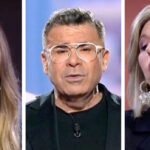 María José Galera, Jorge Javier y Laura en el plató de 'Gran Hermano'