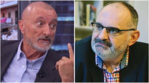 Arturo Pérez-Reverte y Antón Losada