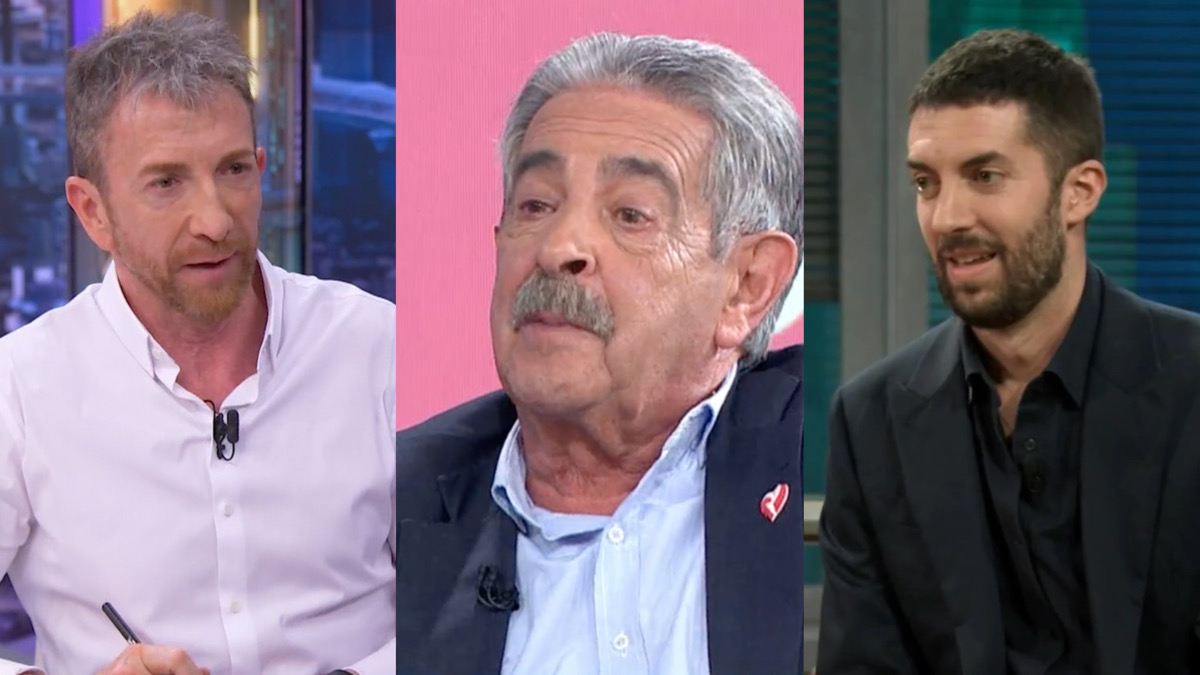 Pablo Motos, Miguel Ángel Revilla y David Broncano