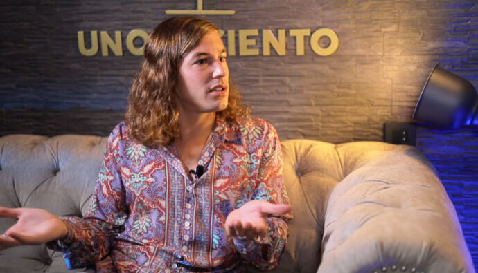 Abraham García en 'Uno x Ciento'