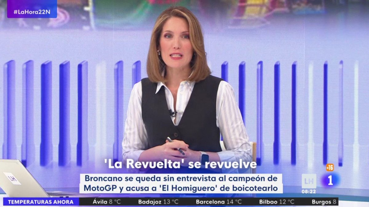 Silvia Intxaurrondo en 'La Hora de La 1'