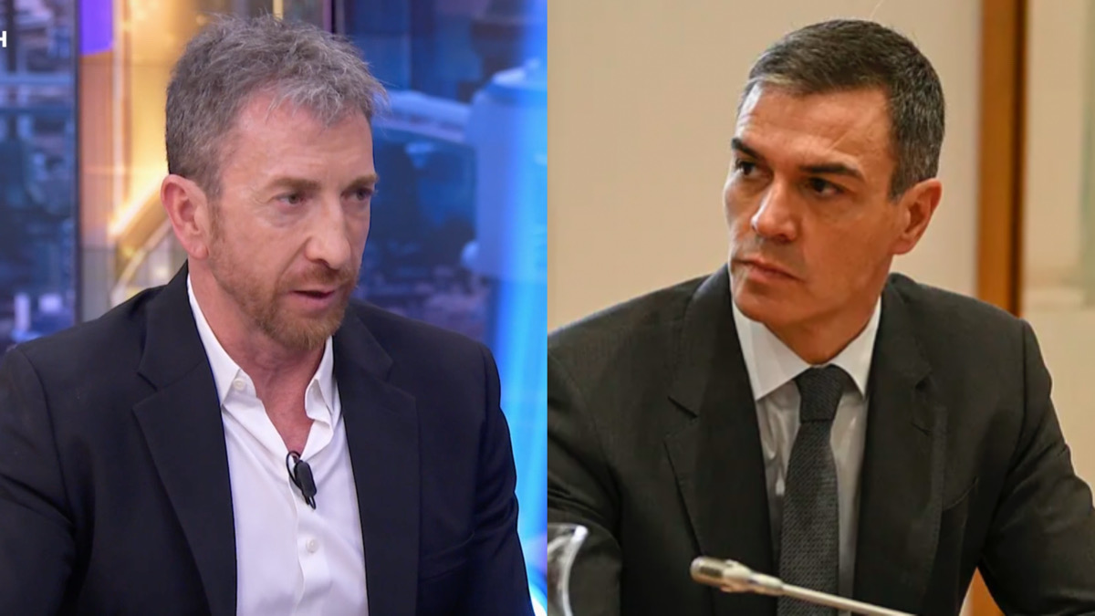 Pablo Motos y Pedro Sánchez