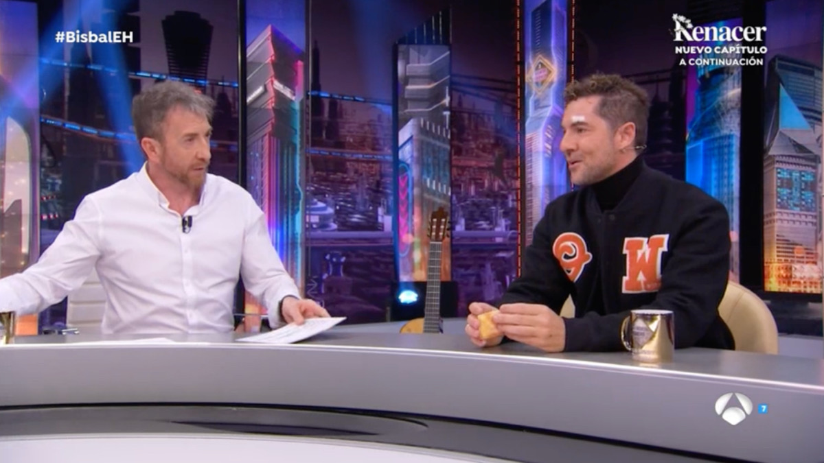 Pablo Motos y David Bisbal en 'El Hormiguero'