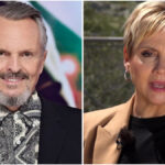 Miguel Bosé y Gloria Serra