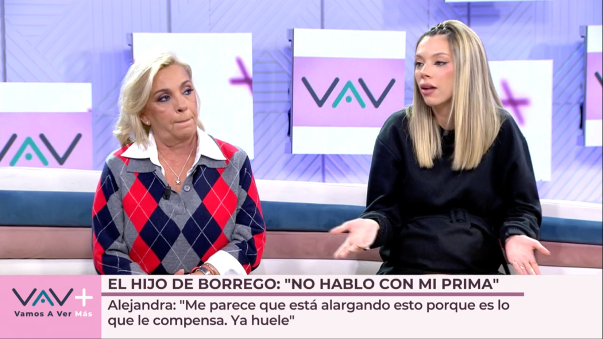 Carmen Borrego y Alejandra Rubio en 'Vamos a ver'