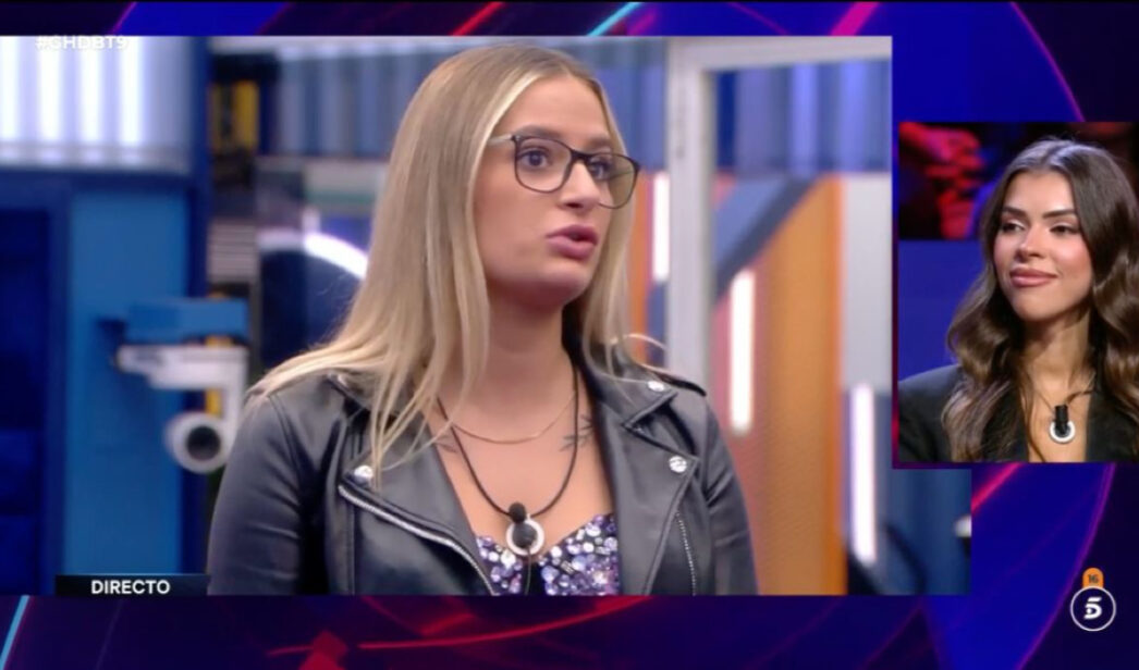 Laura y Lucía durante una de las conexiones en 'Gran Hermano'