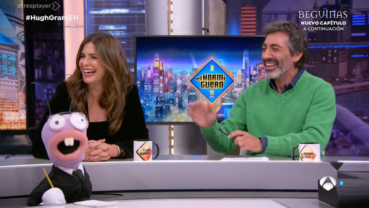 Nuria Roca y Juan del Val en 'El Hormiguero'