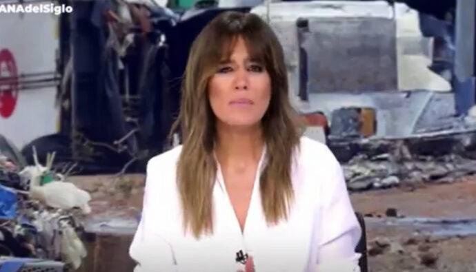 Isabel Jiménez en 'Informativos Telecinco'