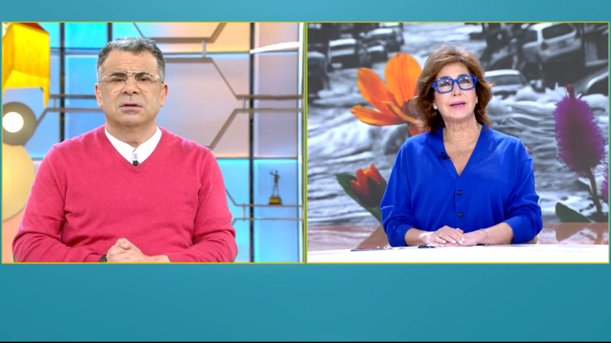 Jorge Javier Vázquez y Ana Rosa Quintana en 'El Diario de Jorge'