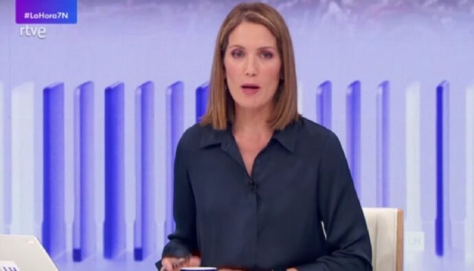 Silvia Intxaurrondo en 'La Hora de la 1'.