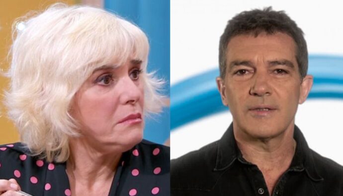 Anabel Alonso y Antonio Banderas.