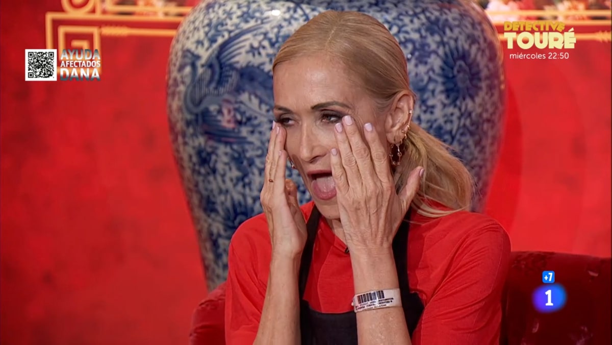 Cristina Cifuentes, expulsada de 'MasterChef Celebrity 9'.